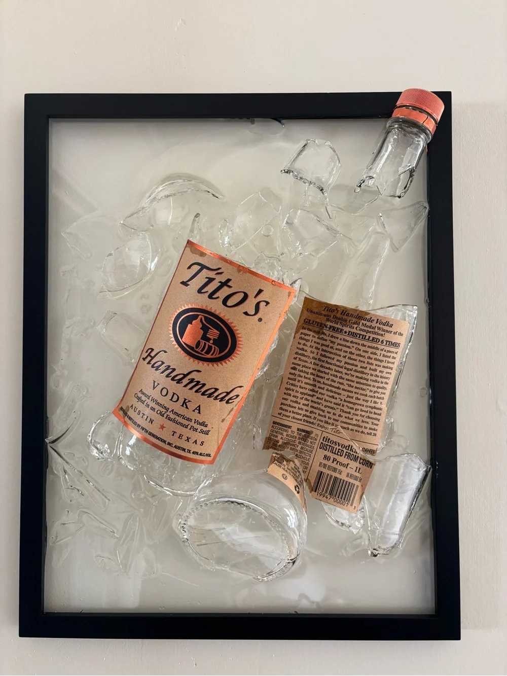 N/A framed glass